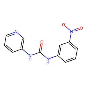 1-(3-Nitrophenyl)-3-pyridin-3-ylurea structure