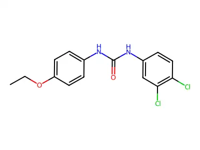 1-(3,4-Dichlorophenyl)-3-(4-ethoxyphenyl)urea structure