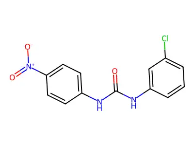 1-(3-Chlorophenyl)-3-(4-nitrophenyl)urea structure