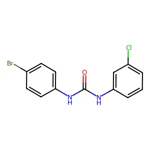 1-(4-Bromophenyl)-3-(3-chlorophenyl)urea structure