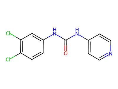 1-(3,4-Dichloro-phenyl)-3-pyridin-4-YL-urea structure