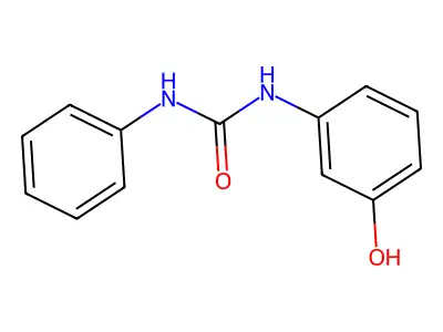 3-(3-Hydroxyphenyl)-1-phenylurea structure