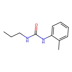 1-Propyl-3-(O-tolyl)urea structure