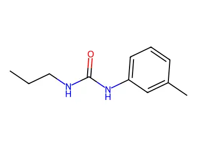 1-Propyl-3-(M-tolyl)urea structure