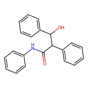 3-Hydroxy-N,2,3-triphenylpropanimidic acid structure