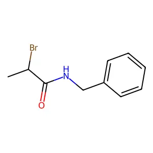 N-苄基-2-溴丙酰胺 structure