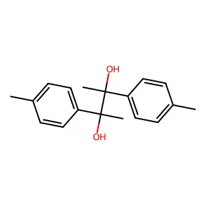 2,3-Bis(4-methylphenyl)butane-2,3-diol structure