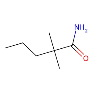 2,2-二甲基戊酰胺 structure