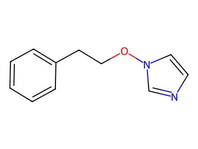 1-(phenethyloxy)-1H-imidazole structure
