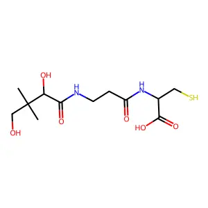 D-pantothenoyl-L-cysteine structure