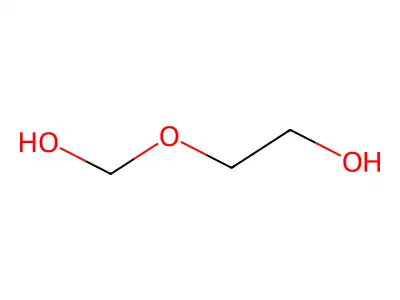 2-(Hydroxymethoxy)ethanol structure