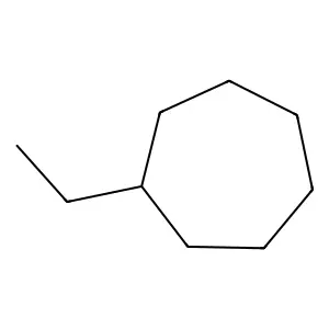 Ethylcycloheptane structure