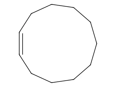 (E)-Cycloundecene structure