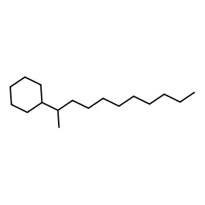 (1-Methyldecyl)cyclohexane structure