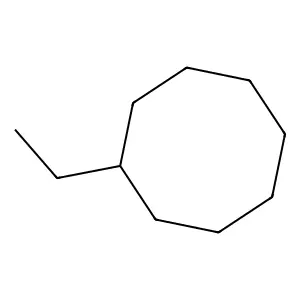 Ethylcyclooctane structure