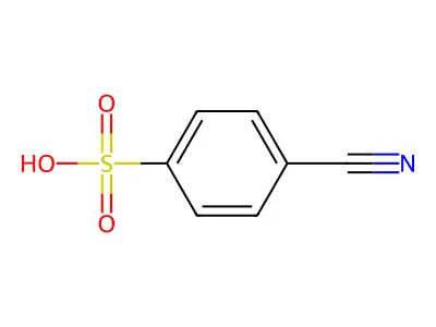 4-cyanobenzenesulfonic Acid structure
