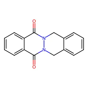 7,12-Dihydrophthalazino[2,3-b]phthalazine-5,14-dione structure
