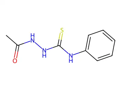 1-acetamido-3-phenylthiourea structure
