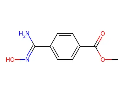 Methyl 4-carbamimidoylbenzoate structure