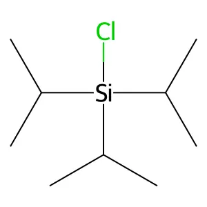 Triisopropylsilyl chloride structure