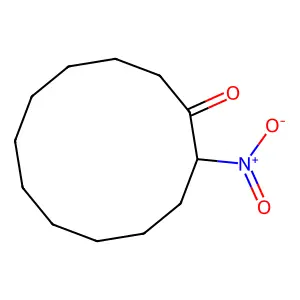 2-Nitrocyclododecanone structure