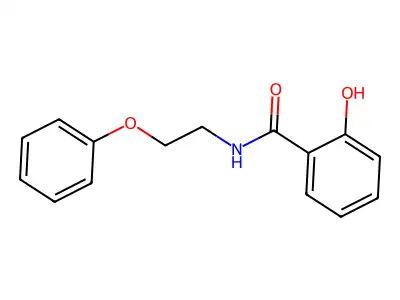 2-hydroxy-N-(2-phenoxyethyl)benzamide structure