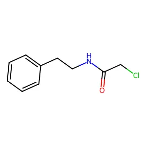 2-氯-N-苯乙基乙酰胺 structure