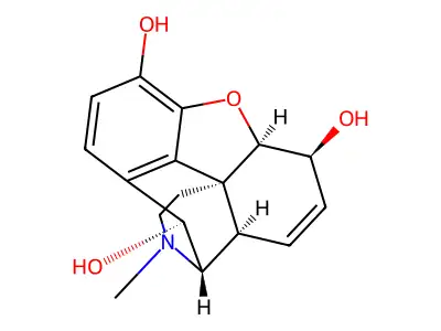 10 alpha-Hydroxymorphine structure