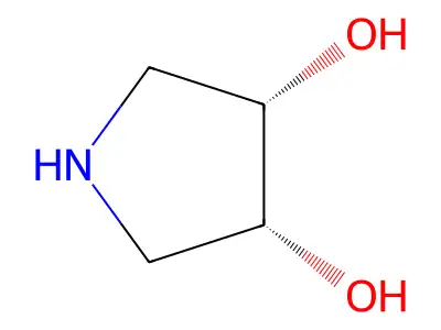 1,4-Dideoxy-1,4-iminothreitol structure