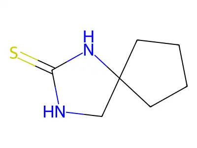 1,3-Diazaspiro(4.4)nonane-2-thione structure