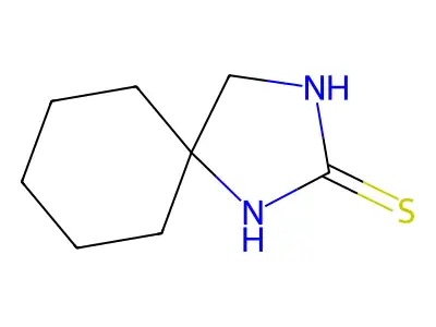 1,3-Diazaspiro(4.5)decane-2-thione structure