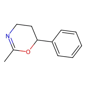 2-Methyl-6-phenyl-5,6-dihydro-4H-1,3-oxazine structure
