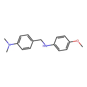 4-(((4-Methoxyphenyl)amino)methyl)-N,N-dimethylaniline structure