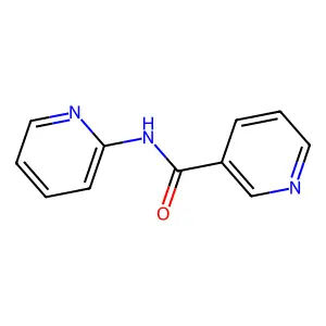 N-2-吡啶基-3-吡啶甲酰胺 structure