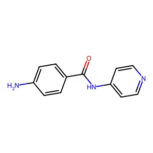 4-氨基-N-(吡啶-4-基)苯甲酰胺 structure