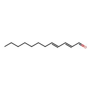 Dodeca-2,4-dienal structure
