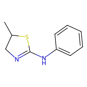 5-甲基-N-苯基-4,5-二氢-1,3-噻唑-2-胺 structure
