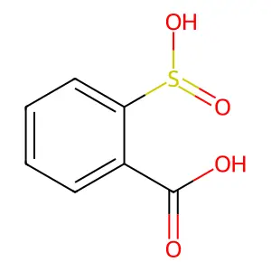 2-亚磺酰苯甲酸 structure