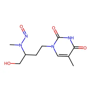 Thymine acyclonucleoside structure