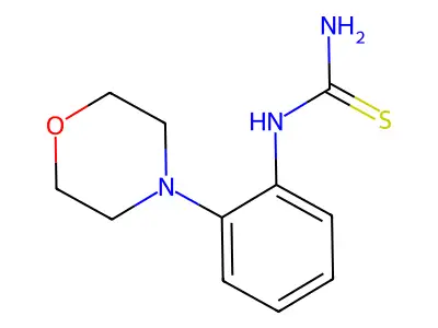 1-(2-Morpholinophenyl)thiourea structure