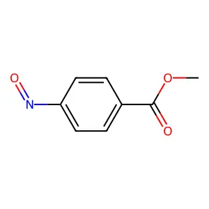 Methyl 4-nitrosobenzoate structure