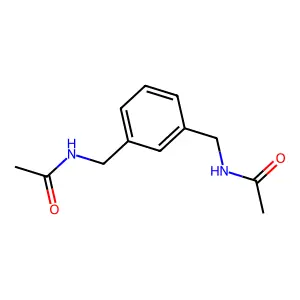1,3-Bis(acetylaminomethyl)benzene structure