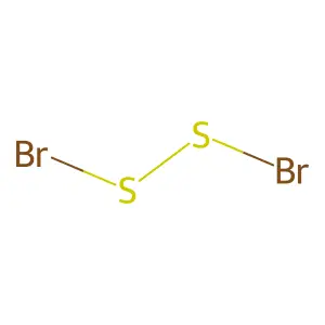 二溴化二硫 structure