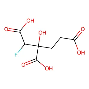 1-Fluorohomocitrate structure