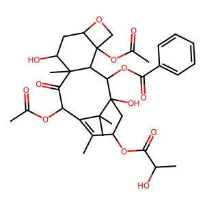 Baccatin III 13-(R-lactate) structure