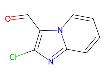 3-Chloroimidazo[1,2-a]pyridine-2-carbaldehyde structure