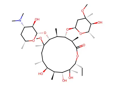 9-Dihydroclarithromycin structure