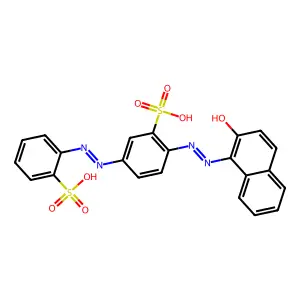 Scarlet Red Sulfonate structure