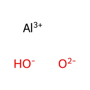 羟基氧化铝 structure