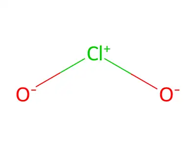 亚氯酸根离子 structure